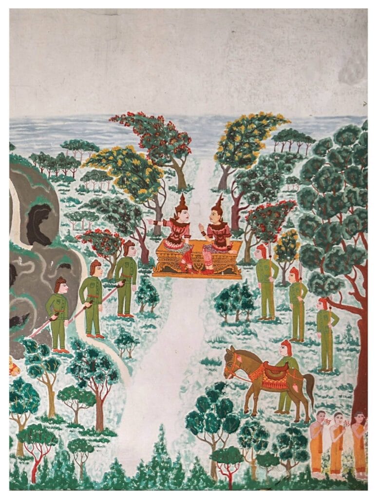 Read more about the article ฉากที่ ๒๗ พันธสัญญาระหว่างพระเจ้าศรีธรรมาโศกราช กับท้าวอู่ทอง