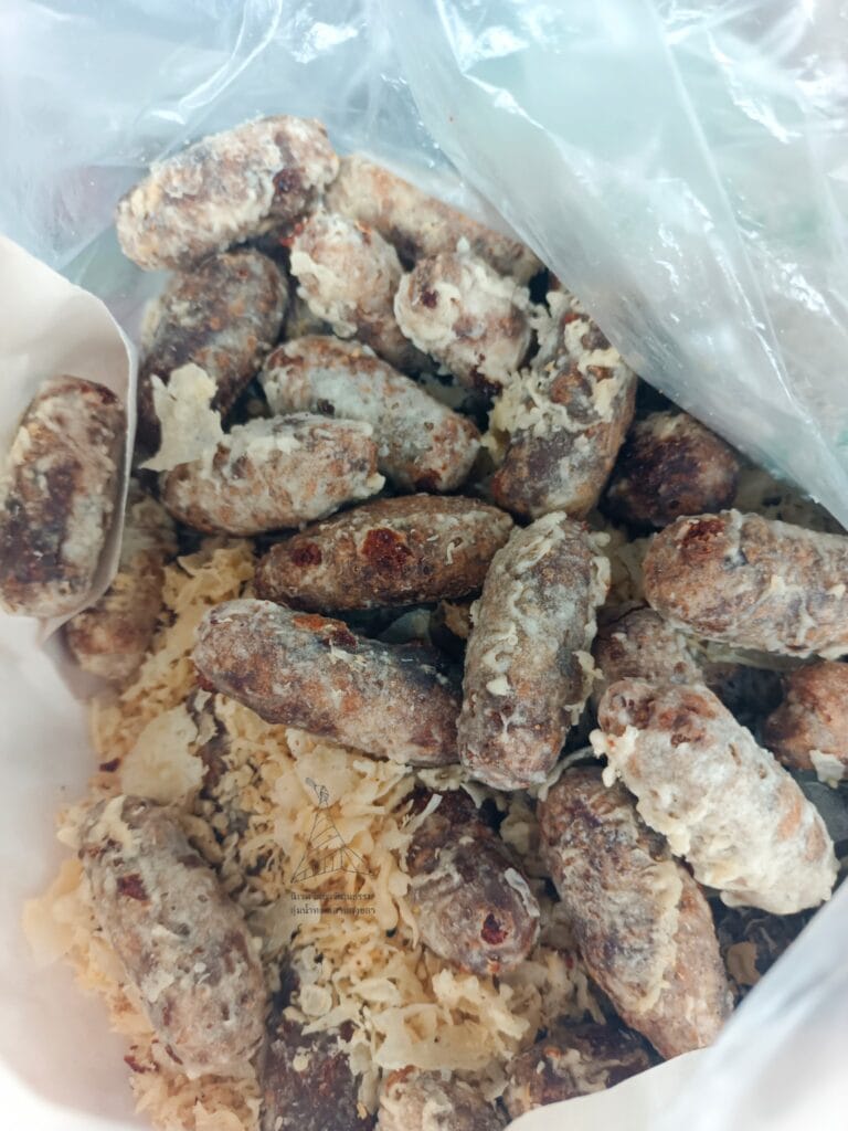 Read more about the article ขนมไข่เหี้ย : ตลาดนัดวันคารธรรมโฆษณ์