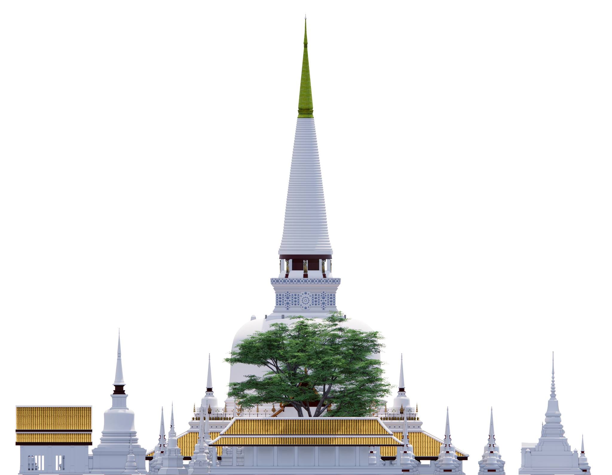 พระโพธิมณเฑียร คือชื่ออย่างเป็นทางการของวิหารโพธิลังกา